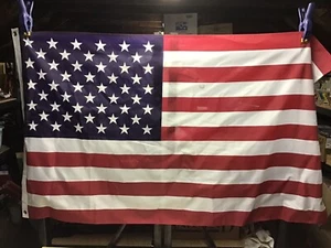 3x5 Fuß US-Amerikanische Flagge bedruckte Sterne & Streifen Tüllen Nylon - Bild 1 von 2