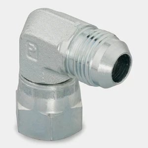 Parker 12 C6X-S JIC Swivel Elbow 3/4 JIC Female X 3/4 JIC Male Steel - Picture 1 of 2