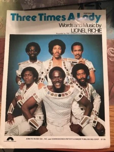 Partitura musical de COMMODORES ~ TRES VECES UNA DAMA * - Imagen 1 de 2