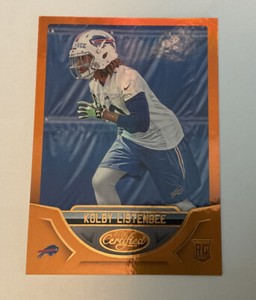2016 Panini Certified - Rookies Mirror Orange #165 Kolby Listenbee #184/225 (RC)