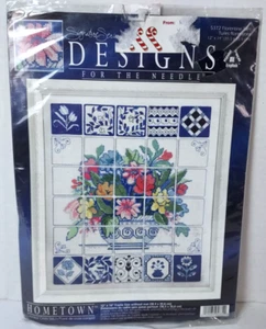 VTG Designs for the Needle Signature Series Cross Stitch Kit "Florentine Tiles" - Picture 1 of 5