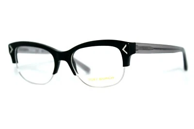NUEVOS MARCOS DE GAFAS TORY BURCH TY 2083 1390 NEGROS AUTÉNTICOS 51-17-140 MM  Foto 1 de 4