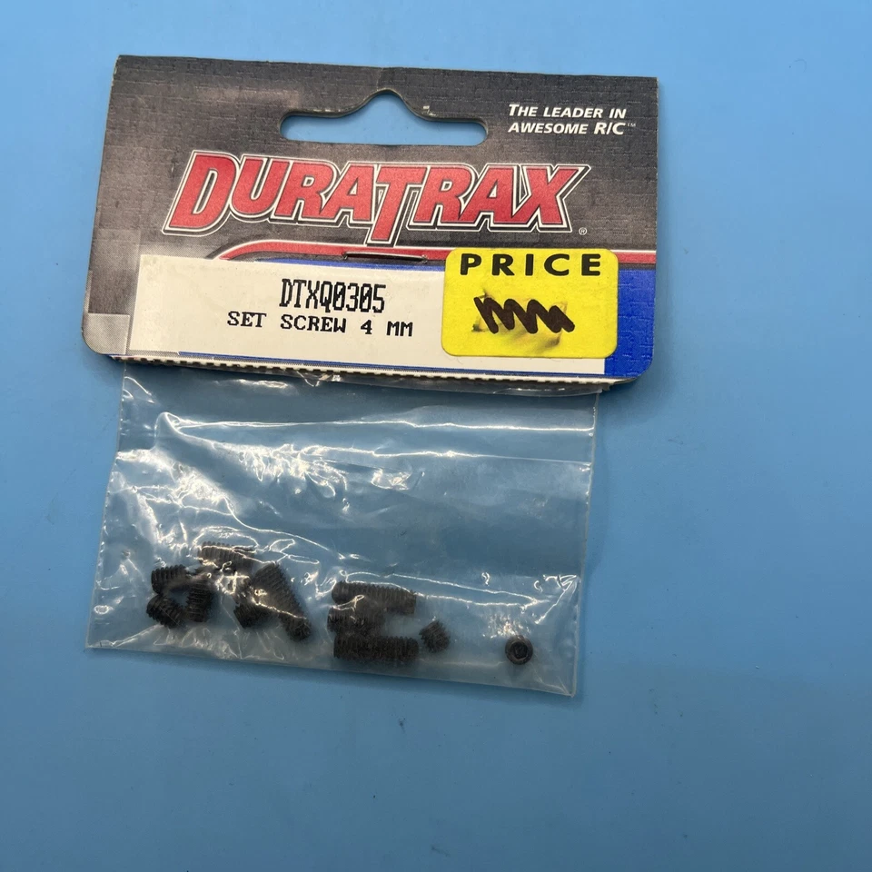 Duratrax # DTXQ0305 ~ Set Screws 4MM (B10) - Image 1 of 1