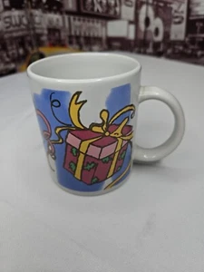 Longs Drogerie Kaffeetasse Becher Feiertage Weihnachtsgeschenke selten 3 3/4 x 3" - Bild 1 von 6