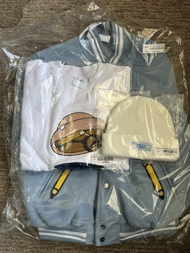 UNDERCOVER KITH x Invisible Friends Set Medio Giacca Bomber Lana Gilet Beanie