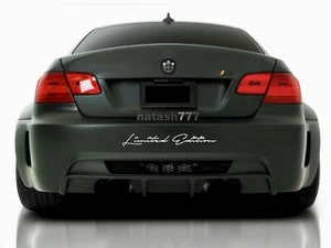 EDICIÓN LIMITADA Calcomanía Pegatina Carreras Rendimiento Deportivo Coche Camión Emblema Logotipo - Imagen 1 de 5
