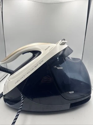 Philips GC9630 Perfect Care Elite Steam Generator Iron - Navy & White - Image 1 of 4