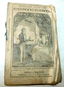 1840's Whole Art of Conjuring or Hocus Pocus Magic Handbook - Imagen 1 de 15