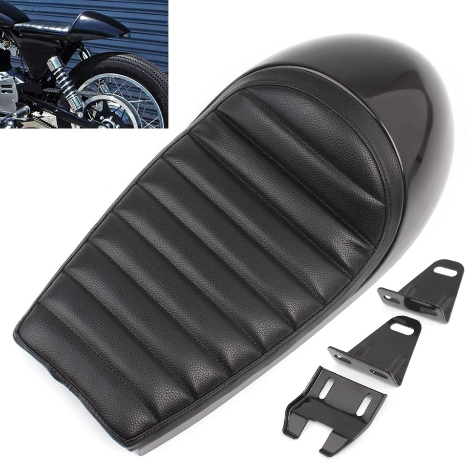 Rear Seat Retro Seat Pan Base Vintage Cushion For BWW For Triumph Bonneville 750 — 第 1/4 张图片