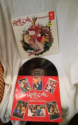 Kenny Rogers & Dolly Parton Once Upon A Christmas 1984 LP Vinyl Shrink Original  - Image 1 of 4
