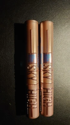2x Maybelline New York Lash Sensational Sky High Mascara - 7,2ml, Very Black - Bild 1 von 2