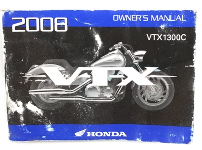 Honda 2008 Owner's Manual VTX1300C - Image 1 of 4