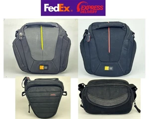 Lot of Case Logic Black Camera Bag used - Picture 1 of 11