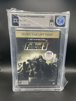 Fallout 3 Promotional Preorder Soundtrack w/Poster WATA 9.6 A - Image 1 of 2