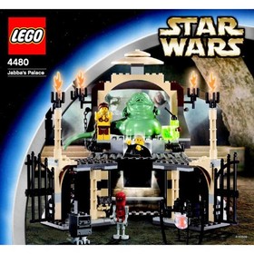 Lego Instructions ONLY Star Wars Jabba's Palace Set 4480 Ins. 7