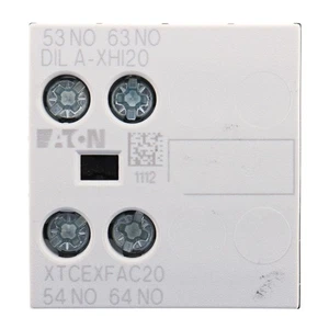 Eaton XTCEXFAC20 Auxiliary Contacts For Contactors, 2NO Contacts, For Use With - Picture 1 of 2