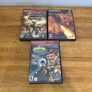 Konvolut 3 PS2 Spiele - Ratchet Deadlocked, Reign Of Fire, Crash Bandicoot Wrath - Bild 1 von 10