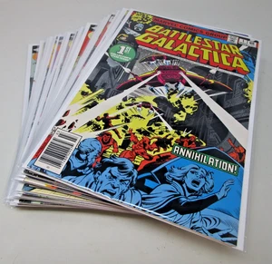 Battlestar Galactica #1-23 1979 [VF] Set Completo Marvel Comic Vintage - Foto 1 di 24