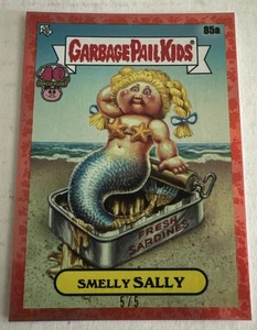 2025 Worst Of GPK 40th Anniversary SMELLY SALLY 85a Red Foil 5/5 - Picture 1 of 2