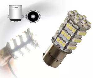 1 ampoule à LED veilleuses / feux de position P21W BA15s pour moto scooter - Imagen 1 de 1