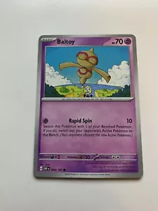 Baltoy - Pokemon TCG - 094/197 - Obsidian Flames Common - Picture 1 of 1
