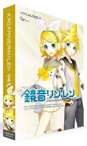CRYPTON KAGAMINE RIN LEN V4X incl. English Bundle Vocaloid 4 DVD Software - Picture 1 of 1