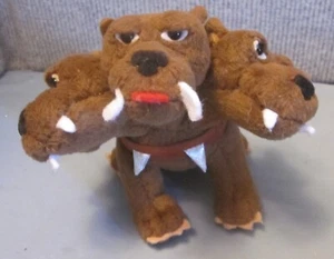 Vintage 2001 Gund Harry Potter's "Fluffy" 3-Headed Dog--5" Plush - Picture 1 of 10