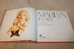 1984 Marilyn Monroe in Art book, by Roger Taylor, HB - Imagen 1 de 5
