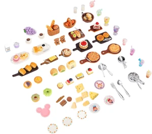 Mini Dollhouse Foods Dishes 1:12-1:6 Single Ingredients for Remix New YOU PICK - Picture 1 of 97