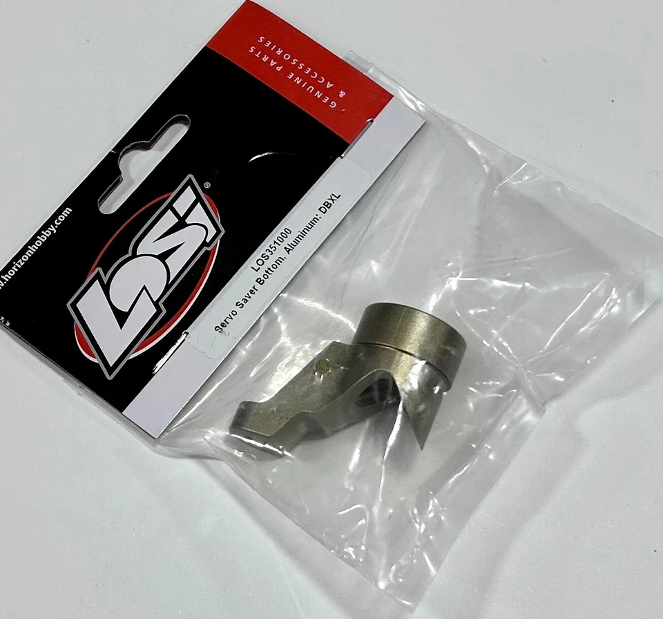 Losi Servo Saver Bottom Aluminum DBXL LOS351000 Electric Car/Truck Option Parts - Image 1 of 1