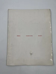 Knoll Associates Furniture Catalogue Guide 1960’s - Picture 1 of 16