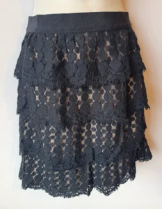 Ann Taylor New Black Lace Skirt – Size 4 – NWT, $98 Retail - Picture 1 of 4