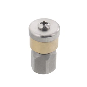 Erie Tools Rotating 1/8" Sewer Jetter Nozzle for Drain Cleaning 3.0 Orifice - Picture 1 of 3