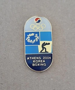 Athens 2004 Olympic Games - Korea dated NOC pin, boxing pin - Picture 1 of 1