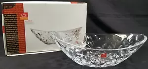 K) RCR Royal Crystal Rock Laurus Ultraclear Glas Oval Herzstück Made in Italy - Bild 1 von 10