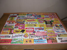 White Mountain 1000 piece puzzle, "Candy Wrappers", complete as shown