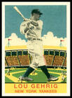 Lou Gehrig 2011 Topps CMG Reprints Insert Card #CMGR-21