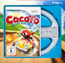 Nintendo Wii Spiel Cocoto Kart Racer 2 incl. Lenkr. NEU*NEW