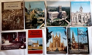 Lot of 8 Guide Books of Churches, Cathedrals & Religious Buildings FREE Shipping - Imagen 1 de 6