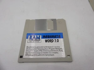 1996 RAM GREEK WORD 7.0 LESSONS DISKETTE PC - Picture 1 of 1