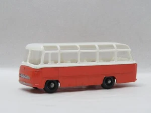 Autobús Mercedes Coach naranja vintage 1965 Lesney Matchbox #68 hecho en Inglaterra - Imagen 1 de 6