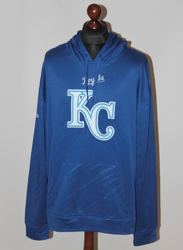 VETEMENTS Kansas City Royals MLB USA baseball felpa con cappuccio maglione giacca taglia XXL