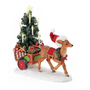 Dept 56 Possible Dreams LIGHTING THE WAY FIGURINE DEER FIGURINE 6010203 NEW - Picture 1 of 1