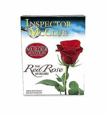 Inspector McClue The Red Rose Murders a Murder Mystery Dinner Party Game