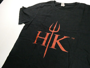 Hells Kitchen Gordon Ramsay Pitchfork Logo T-Shirt, Size Small (S), Red/Black