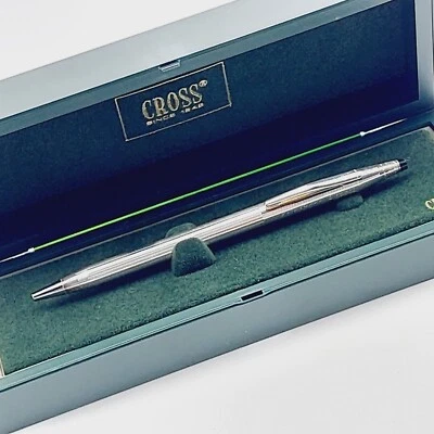 Cross 3002 Sterling Silber Kugelschreiber 925er neu Köln Bonn Airport Vintage - Bild 1 von 4