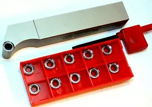 10x RCGT 1003-AL K10 + 1x Halter SRGCR 20x20 K10 für ALU, NE- Metalle - Picture 1 of 2