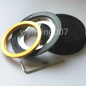 EMF AF Confirmar lente M42 ajustable a EF adaptador de lente de montaje 450d 1200d 350d TAPA - Imagen 1 de 2