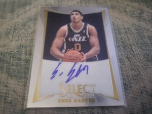 2012-13 Select Prizm Rookie Autograph Enes Kanter Freedom #154/199 Utah Jazz 