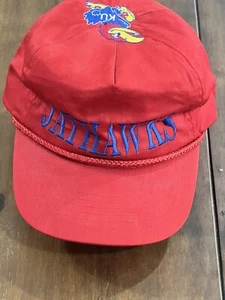 Sombrero De Colección KANSAS JAYHAWKS SnapBack Logo Spellout - Imagen 1 de 7